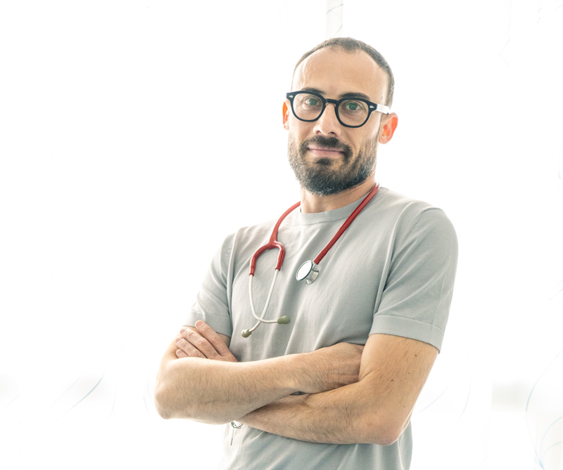 dr. med. Enrico Capuano pediatra, ritratto