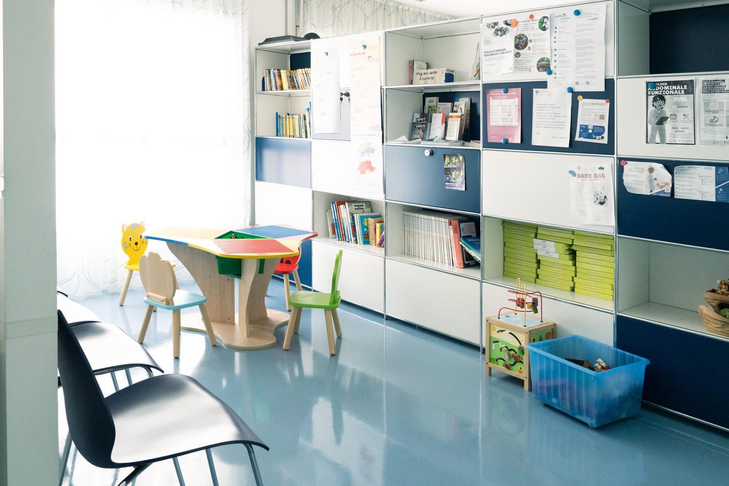 sala d'aspetto studio pediatrivo dr med capuano